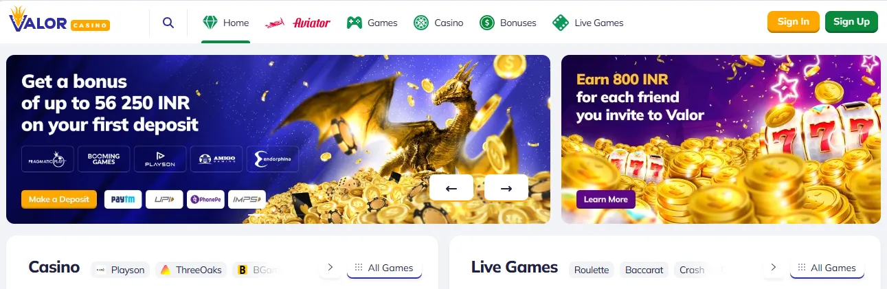 valorbet casino India valorbet casino India